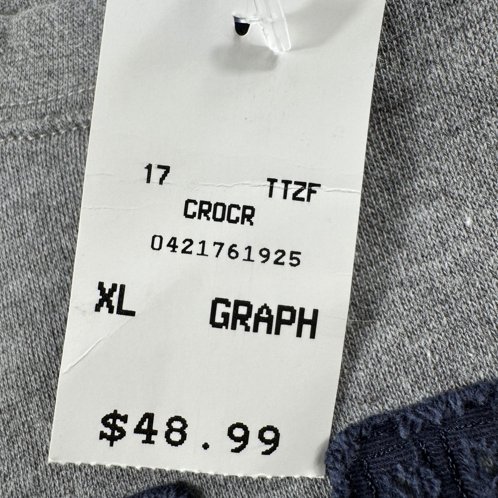 New Blue 84 Sweatshirt Women XL Gray Lake Tahoe California Bear Cropped Fleece - Picture 6 of 7